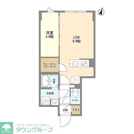 ウェルスクエア駒場東大前の物件間取画像